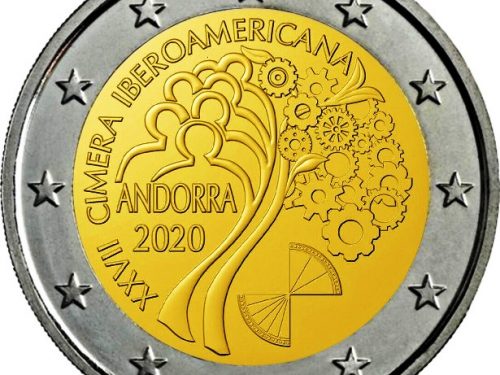 ANDORRA 2020 > 2 € commemorativo “XXVII Summit Ibero-Americano 2020 ad Andorra”