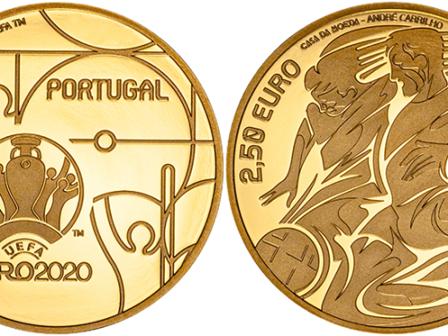 INCM – 2,50 euros UEFA Euro 2020 (Ouro Proof)