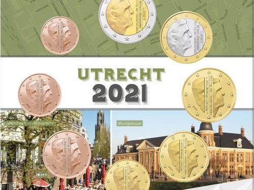 KNM – Jaarset Nederland 2021 UNC-kwaliteit “Utrecht”