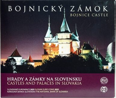 Mincovňa Kremnica – Súbor mincí SR 2021 Hrady a zámky na Slovensku – Bojnický zámok