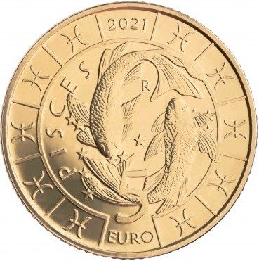 UFN San Marino – 5 Euro Zodiaco “Pesci”
