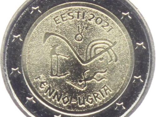 G.U. Unione Europea 2021/C 470/04 del 22 novembre: faccia nazionale della nuova moneta commemorativa da 2 euro 2021 emessa dall’Estonia “Popoli ugro-finnici”