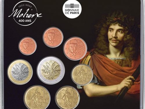 Monnaie de Paris – Molière – 400 ans de sa naissance Miniset