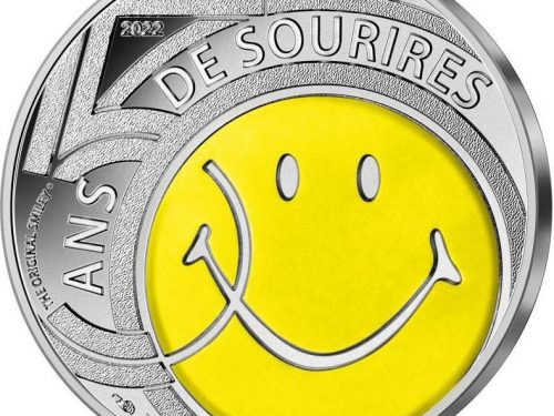 Monnaie de Paris – SMILEY – 50 ans Monnaie de 10€ Argent