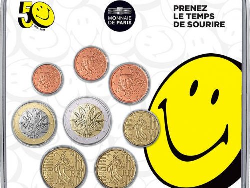 Monnaie de Paris – SMILEY – 50 ans Miniset