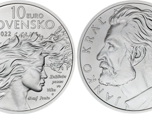 Mincovňa Kremnica – Minca Ag 10/2022 “Janko Kráľ – 200.výročie narodenia”