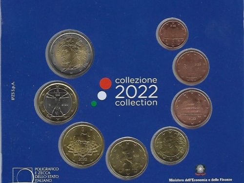 ITALIA 2022 > Set Divisionale 8 monete FDC