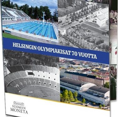 Suomen Moneta – Helsingin Olympiakisat 70 vuotta – rahasarja 2022
