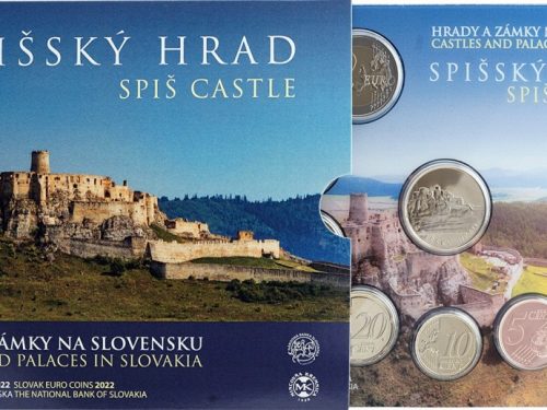 Mincovňa Kremnica – Súbor mincí SR 2022 “Hrady a zámky na Slovensku – Spišský hrad”