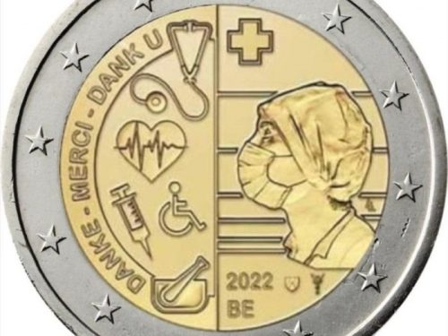 BELGIO 2022 > 2 € commemorativo “Per l’assistenza sanitaria durante la pandemia di COVID”
