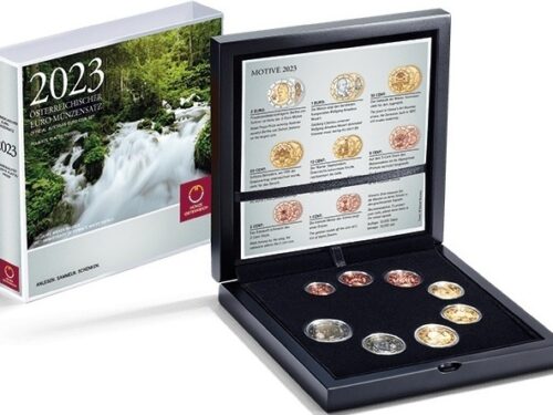 Münze Österreich – Offizieller Euro-Münzensatz 2023 Polierte Platte