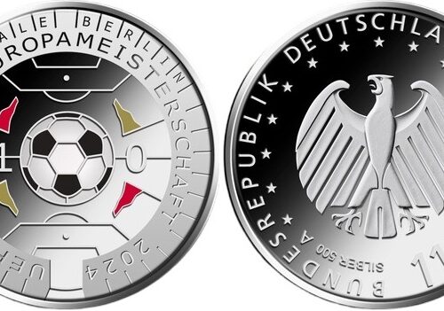 Bundesfinanzministerium – 11-Euro-Sammlermünze „UEFA Fußball-Europameisterschaft 2024“