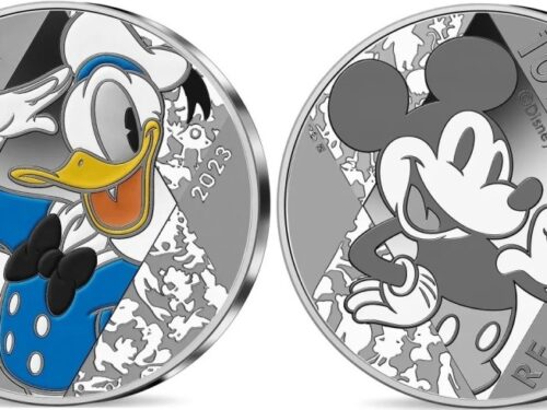 Monnaie de Paris – Disney – 100ème anniversaire Monnaie de 10€ Argent Qualité BE Millésime 2023