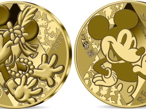 Monnaie de Paris – Disney – 100ème anniversaire Monnaie de 5€ 1/2g Or Qualité BE Millésime 2023