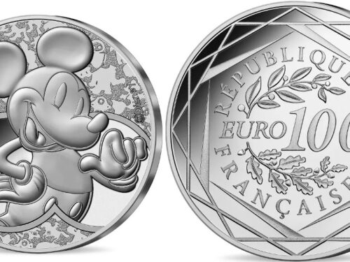 Monnaie de Paris – Disney – 100ème anniversaire Monnaie de 100€ argent Qualité courante millésime 2023