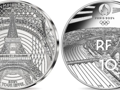 Monnaie de Paris – Jeux Olympiques de Paris 2024 Monnaie de 10€ Argent – Héritage Tour Eiffel Qualité BE Millésime 2024